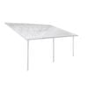 Canopia 3.0 x 6.06 x 4.0m White/Clear Feria DIY Pergola Kit
