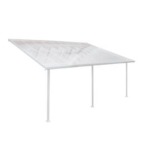 Canopia 3.0 x 6.06 x 4.0m White/Clear Feria DIY Pergola Kit