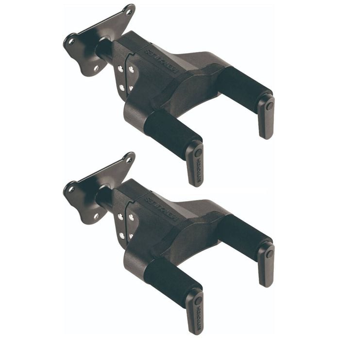 2PK Hercules Screw In Guitar Hanger Short Upgraded AGS MC24