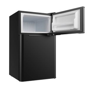 YOPOWER 90L Bar Fridge Mini Freezer Black