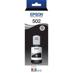Epson Epson T502 Black EcoTank 502 Ink Toner Bottle C13T03K192 Genuine Original