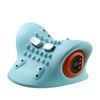 NNEOBA Electric Neck Stretcher Pulse Cervical Traction Pillow EMS Massage Blue