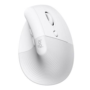 Logitech Lift Vertical Ergonomic Wireless Optical Mouse 910-006480 - Off White/Pale Grey