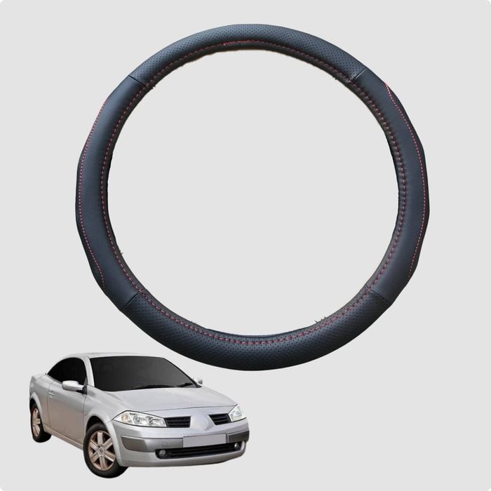 Steering Wheel Cover for Renault Megane 2003-2008 Cabriolet 38CM | Circle