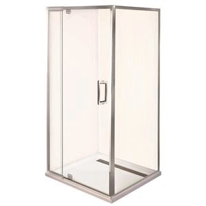 Rick McLean's Designer Bathware 1480mm M6 Front And Return Smart Pivot Shower Screen