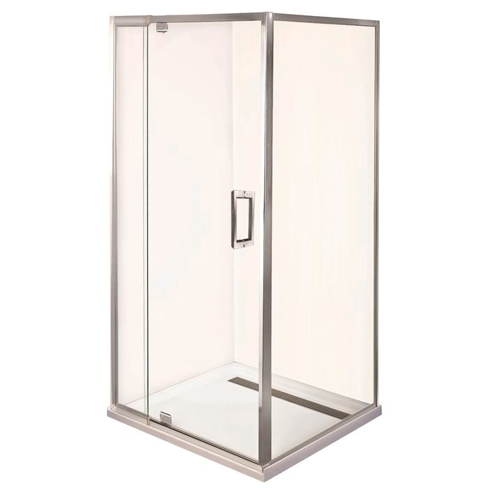 Rick McLean's Designer Bathware 1480mm M6 Front And Return Smart Pivot Shower Screen