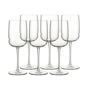 Luigi Bormioli Grandioso Set Of 6 Sauvignon Glasses 370ml