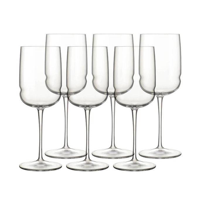 Luigi Bormioli Grandioso Set Of 6 Sauvignon Glasses 370ml