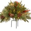 Lifebay Pre-Lit Artificial Christmas Tree with LED Lights
