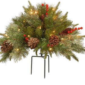 Lifebay Pre-Lit Artificial Christmas Tree with LED Lights