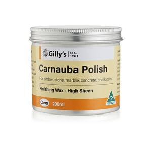 Gilly's 200ml Clear Carnauba Polish