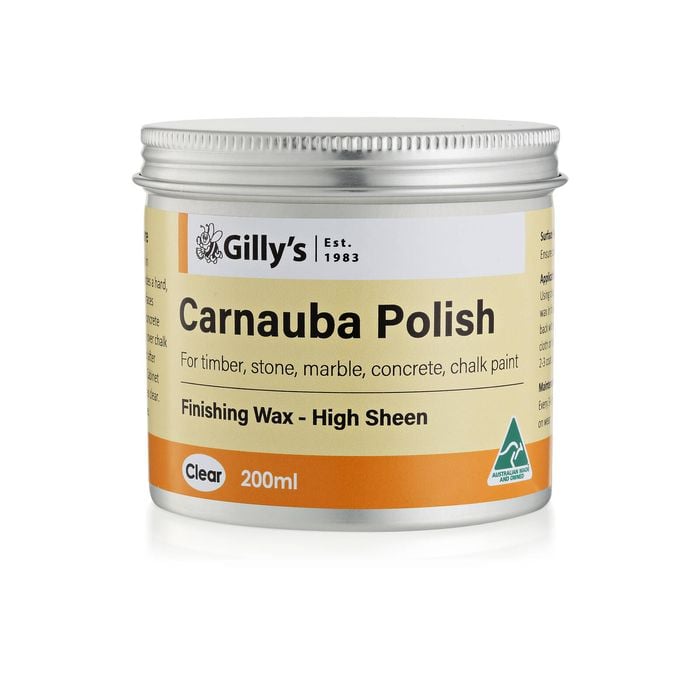 Gilly's 200ml Clear Carnauba Polish