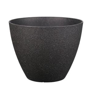 Moda 30cm Black Faux Planter