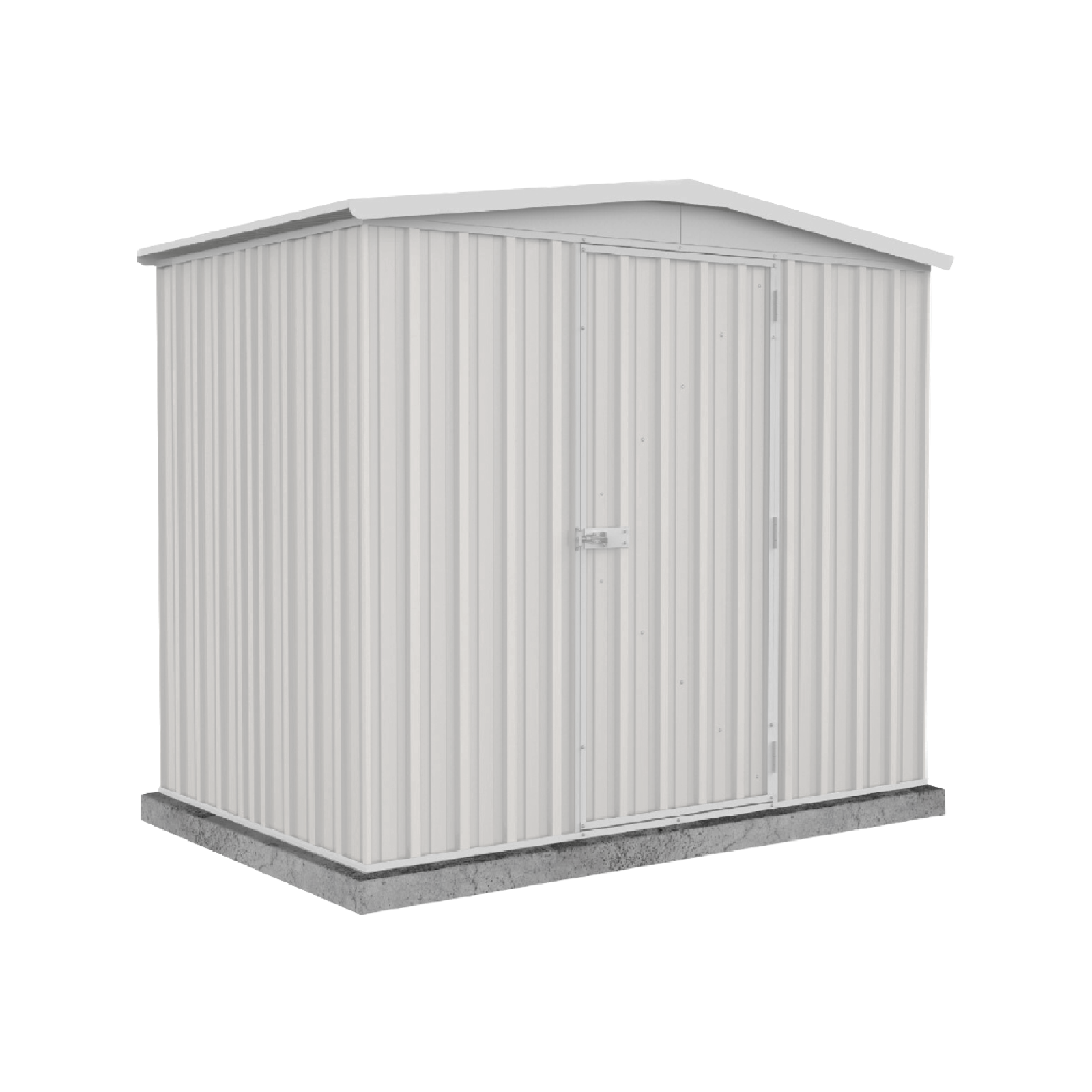 Absco Sheds 2.26 x 1.44 x 2.0m Surfmist Regent Single Door Garden Shed Bunnings Australia