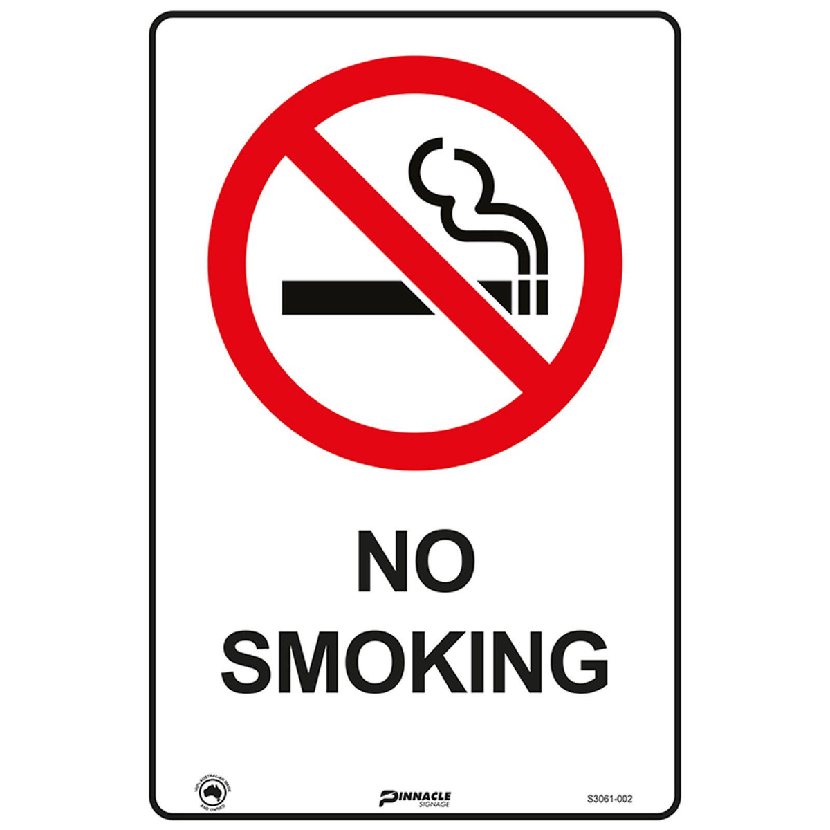 Pinnacle 300 x 200mm Metal No Smoking Sign - Bunnings Australia