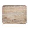 Cambro Canteen Tray Madeira Laminate Light Oak 460mm Commercial Food Service Dining Tray