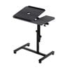 Artiss Laptop Desk Table Fan Cooling Black 60cm