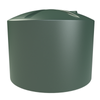 Melro Tanks 16500L Heritage Green Round Poly Water Tank