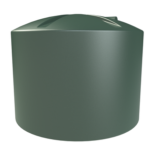 Melro Tanks 16500L Heritage Green Round Poly Water Tank