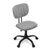Artiss Armless Office Chair Swivel Home Office Desk Chair Fabric Grey