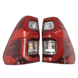 LED Tail Lights Lamp Fit For Toyota Hilux SR SR5 Rugge 2015-2020 Sequential Rear