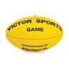 Victor Sports AFL Leather Game Ball Quality Material Yellow Size 3
