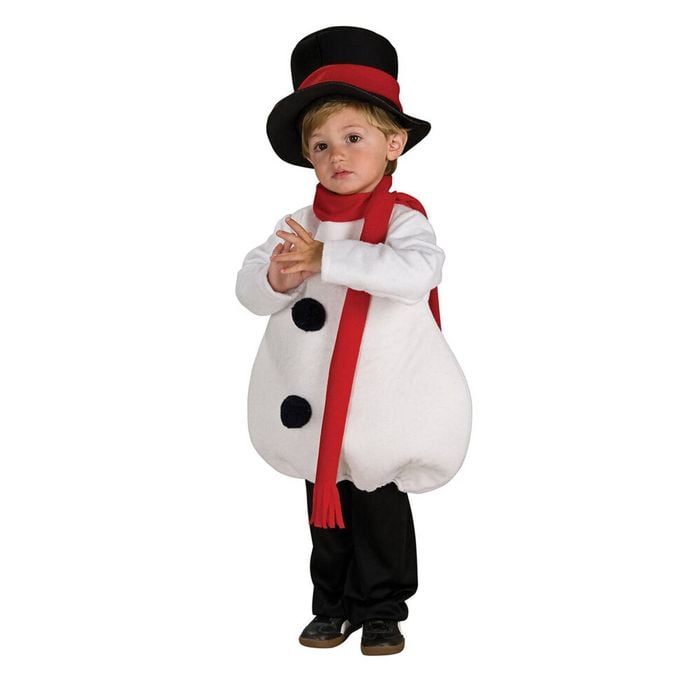 Rubies Baby Christmas Festive Snowman Kids Fancy Dress Up Costume Size Small