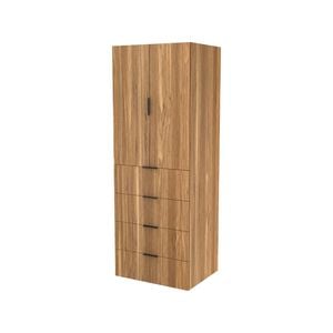 Lugna 2048 x 750 x 580mm Cove Hanging 4 Drawers Double Door Storage Cabinet