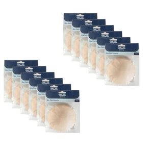 12pk Malli Sewing Sponge Diy Removable Bra Pad/padding Cup Inserts Round Asstd
