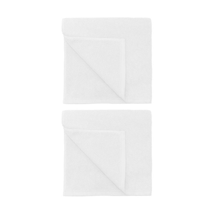 2PK Bambury Angove 600gsm Soft Absorbent Cotton Bath Sheet 80x160cm White