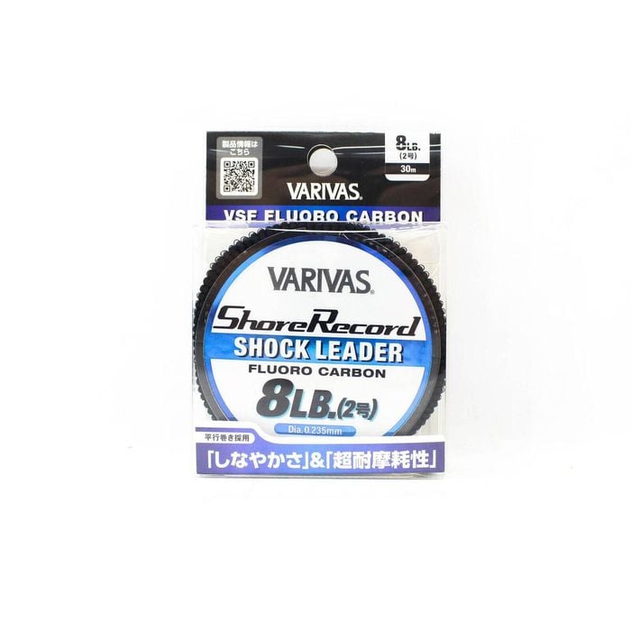 Varivas Shore Record 30m VSF Fluorocarbon Shock Fishing Leader 8lb