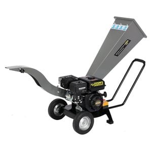 Ducar 7HP Wood Chipper Shredder Mulcher Grinder Petrol Silver