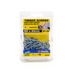 Zenith 6g x 25mm Zinc Plated Hinge-Long Thread Timber Screws - 100 Pack