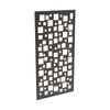 ProtectorAl 300 - 940 x 941 - 1840mm Black Squares Framed Composite Decorative Panel