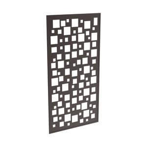 ProtectorAl 300 - 940 x 941 - 1840mm Black Squares Framed Composite Decorative Panel