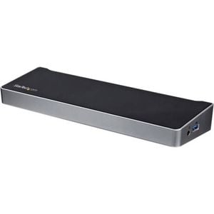 Startech.com Triple Monitor Usb 3.0 Docking Station For Laptops - Mac & Windows - Usb Fast Charge Port - Up To 4k