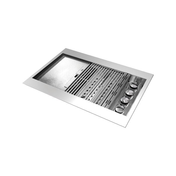 Gasmate Soho Drop In 4 Burner BBQ With Flat Lid