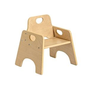 Jooyes Kids Stackable Wooden Toddler Chair - H25cm  - oak | 45cm | Kids Chair