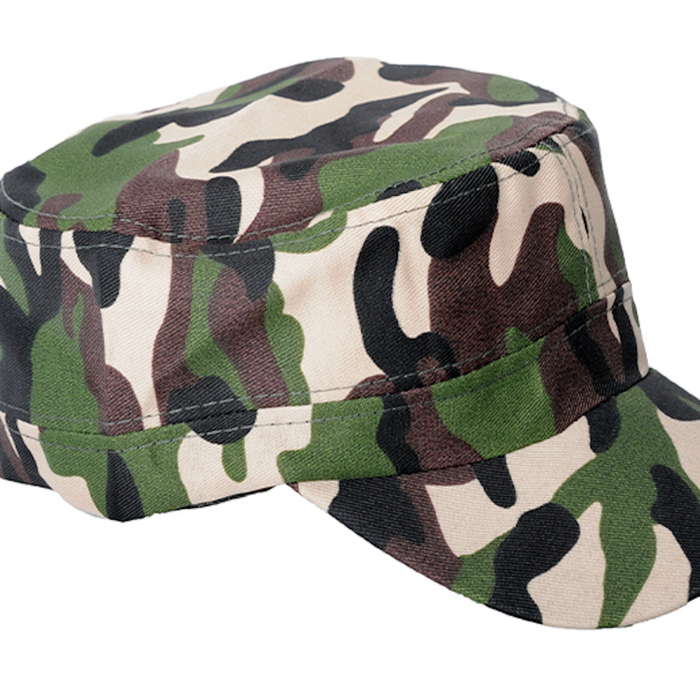 s Army Cap Hat Cadet Castro Military Patrol Baseball Summer Camo Camouflage