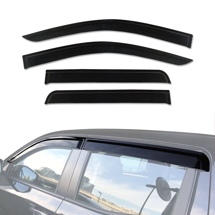 AUSGO Injection Weather Shields for Mercedes-Benz X-Class 2017-2020 Weathershields Window Visors Wind Deflectors