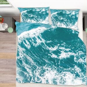 3D Blue Ocean 285 Bed Pillowcases Quilt Queen Size