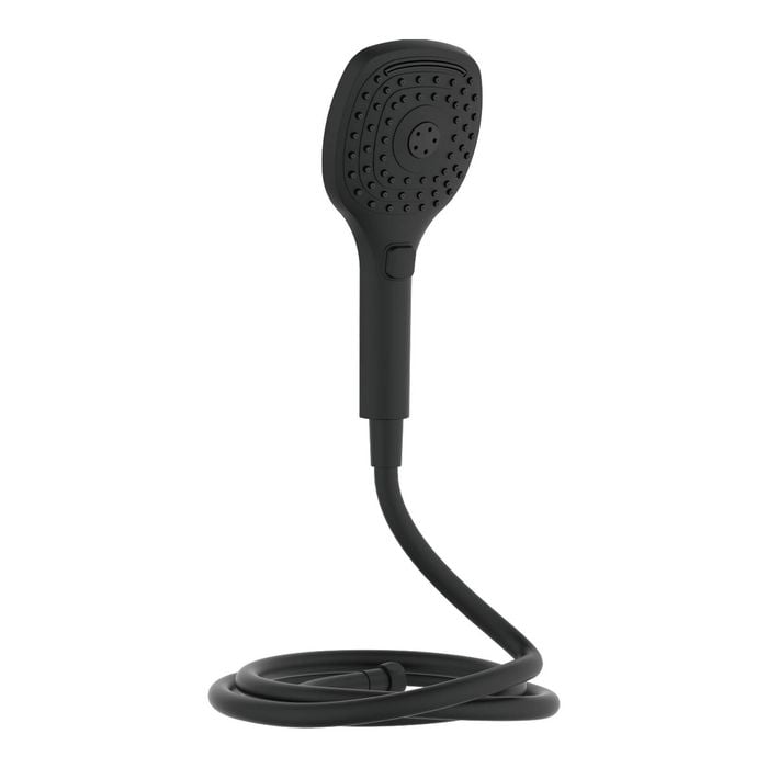 Mondella Cadenza Mate Black 3 Function Hand Shower and Hose WELS 3 Star 9L/min