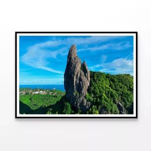 Paradise Islands  Print 100% Australian Made 120x90cm  (Poster)