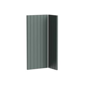 Kaboodle 800x900mm Matchamisu V-Groove Corner Base Cabinet Doors - 2 Pack