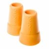 19mm Crutch Tips - Non-slip Ferrules For Stability And Durability - Yellow