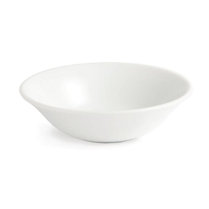 Olympia Oatmeal Bowls Whiteware 12 Pack 150mm 300ml Ceramic Catering Hospitality