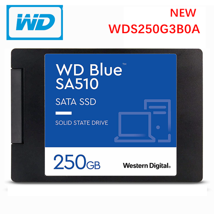Ssd Western Digital 250gb Blue Sa510 Sata Internal Solid State Drive Wds250g3b0a