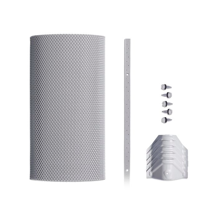 Blue Mountain Gutter Mesh 4mm Aluminium x 10m Corrugated Roof Kit