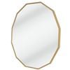 Urban Style Reflections Mirror Dodecagon Alum Gold