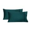 Dreamaker Superfine Washed Microfibre Standard Pillowcase Twin Pack - Teal